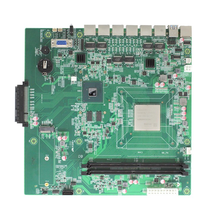 龙芯3A5000网络安全主板N501L