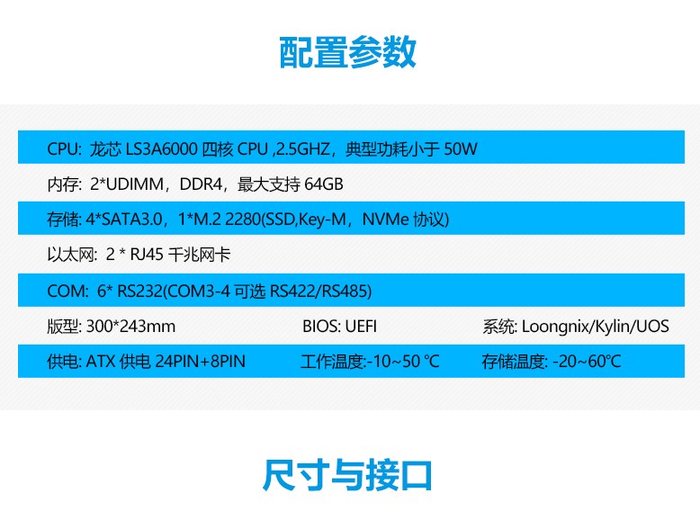 龙芯3A6000主板(图2)