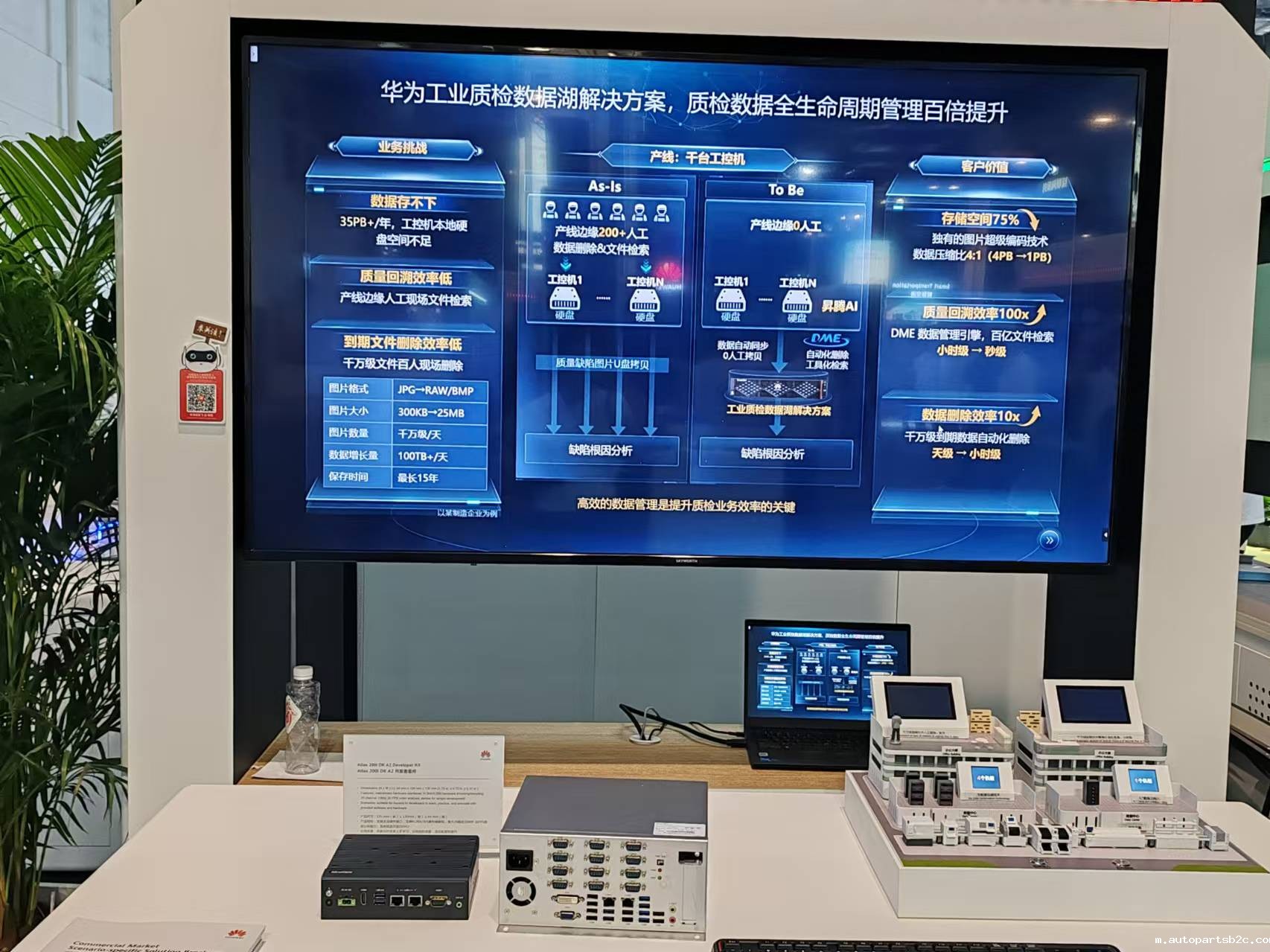 【共赢行业智能化】百度雷竞技计算机携手鲲鹏模组金融工控机，受邀参加华为全联接大会2024！(图7)